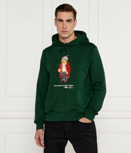 Polo Ralph Lauren: Зелёная толстовка 