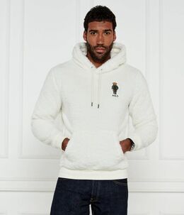 Polo Ralph Lauren: Белая толстовка 