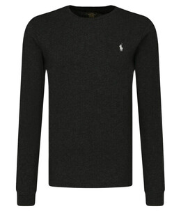 Polo Ralph Lauren: Чёрный свитшот 