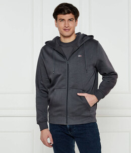 Tommy Jeans: Серая толстовка 