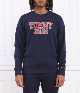 Tommy Jeans: Синяя толстовка 