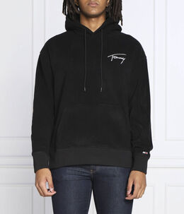 Tommy Jeans: Чёрная толстовка 