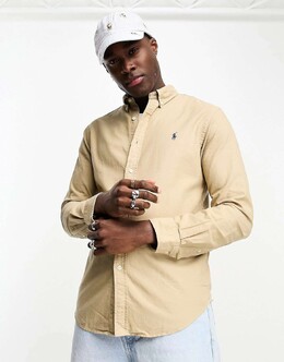 Polo Ralph Lauren: Синяя рубашка 