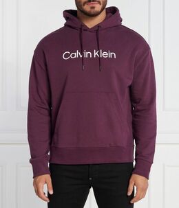 Calvin Klein: Фиолетовая толстовка 