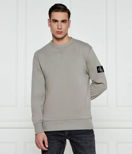 Calvin Klein Jeans: Серый свитер 