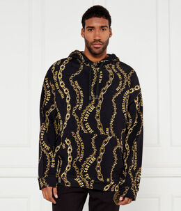 Versace Jeans Couture: Чёрный свитер 