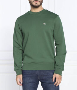 Lacoste: Зелёная толстовка 