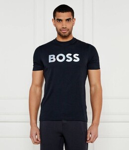 BOSS: Синяя футболка 