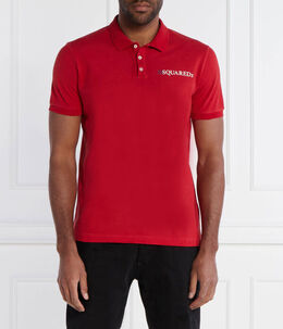 Dsquared2: Красное поло  Tennis