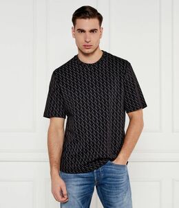 Armani Exchange: Чёрная футболка 