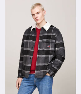 Tommy Jeans: Чёрная рубашка 