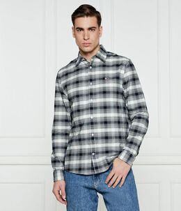 Tommy Jeans: Серая рубашка 