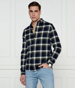 Tommy Jeans: Чёрная рубашка 