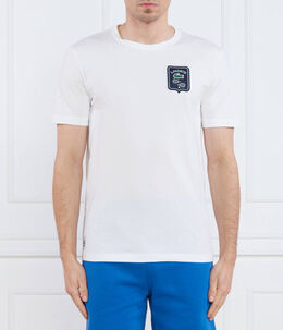Lacoste: Белая футболка 