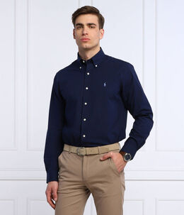 Polo Ralph Lauren: Синяя рубашка 