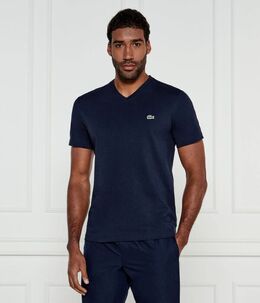 Lacoste: Синяя футболка 