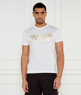 Versace Jeans Couture: Белая футболка 