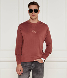 Calvin Klein Jeans: Розовый свитер 