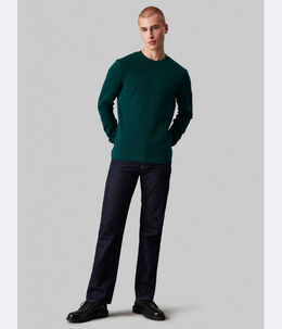 Calvin Klein Jeans: Зелёный свитер 