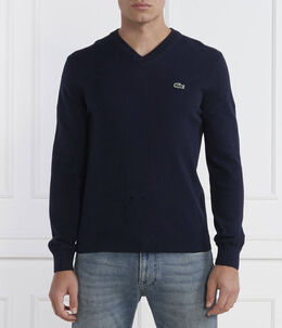 Lacoste: Синий свитер 