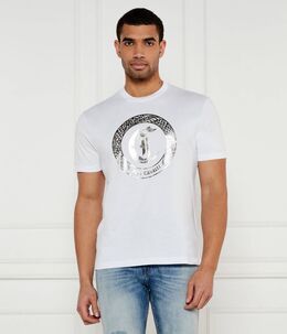 Just Cavalli: Белая футболка 