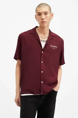 Allsaints: Красная рубашка 