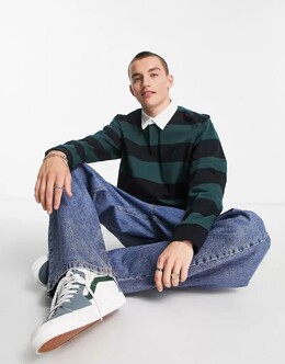 Carhartt WIP: Зелёная рубашка 