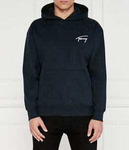 Tommy Jeans: Синяя толстовка 