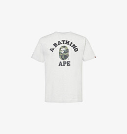 A BATHING APE: Хлопковая футболка 