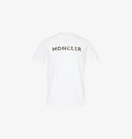 Moncler: Футболка свободного кроя 