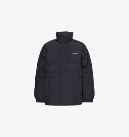 Carhartt WIP: Чёрный пуховик 