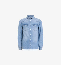 Allsaints: Джинсовая рубашка 