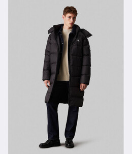 Calvin Klein Jeans: Пуховик с капюшоном 
