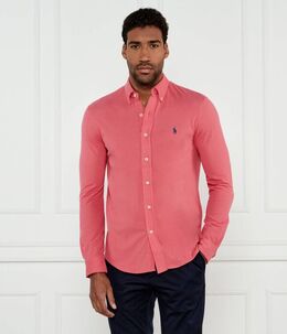 Polo Ralph Lauren: Розовая рубашка 