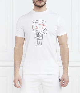 Karl Lagerfeld: Белая футболка 