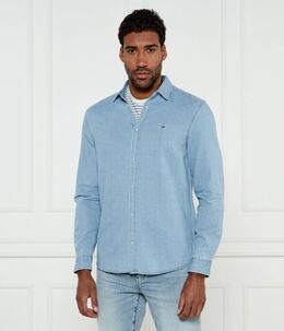 Tommy Jeans: Джинсовая рубашка 