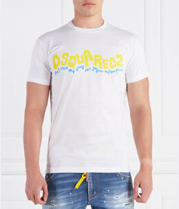 Dsquared2: Белая футболка 
