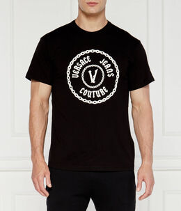 Versace Jeans Couture: Футболка с принтом 