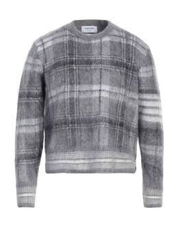 Thom Browne: Серый свитер 