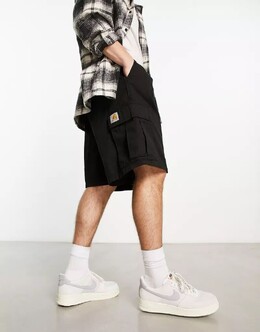 Carhartt WIP: Чёрные шорты 