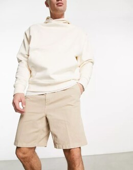 Carhartt WIP: Бежевые шорты 