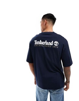 Timberland: Тёмная футболка 