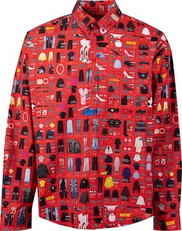 Balenciaga: Рубашка с длинным рукавом 