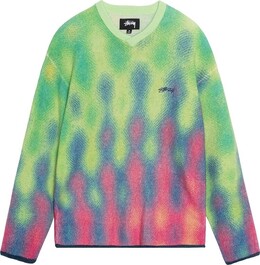 Stussy: Многоцветный свитер 
