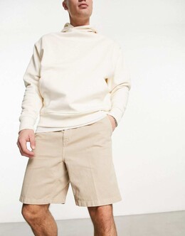 Carhartt WIP: Бежевые шорты 