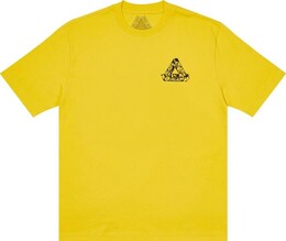 Palace: Жёлтая футболка 