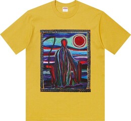Supreme: Жёлтая футболка 