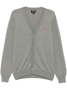 A.P.C.: Серый кардиган 