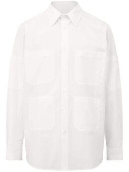 MM6 Maison Margiela: Хлопковая рубашка 