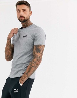 PUMA: Серая футболка  Essentials